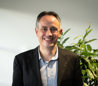 Headshot of Martin Pollard, CEO, taken 2024