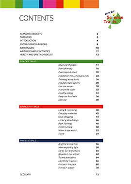 Contents page