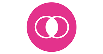 Two circles overlapping