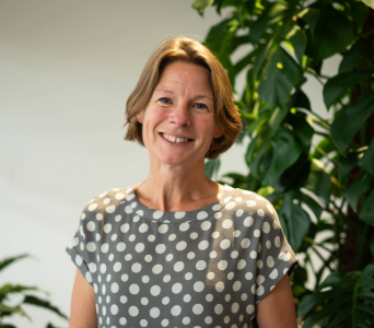 Headshot of Katharine Pemberton, Area Mentor for South West England, taken 2024