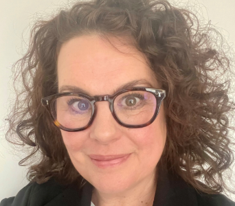 Headshot of Lisa Percy, Director of National Programme, taken 2024