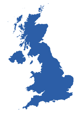 Map of UK