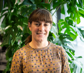 Headshot of Ellen Edwards, Finance Director, taken 2024