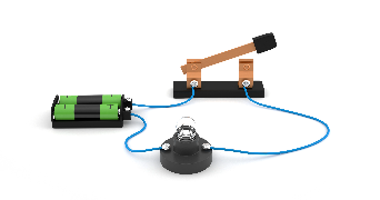 an image of a simple series circuit