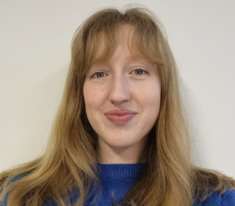 Headshot of Sophie Stewart, Office Administrator, taken 2024
